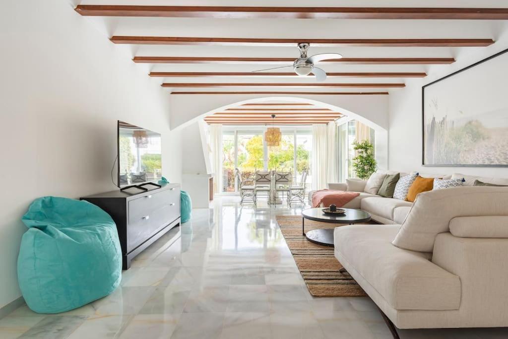 Stylish Spanish 3 Bd Townhouse On The Golden Mile Marbella Ngoại thất bức ảnh