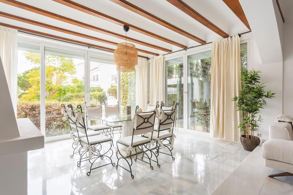 Stylish Spanish 3 Bd Townhouse On The Golden Mile Marbella Ngoại thất bức ảnh